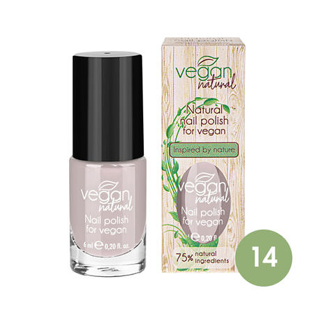Natural Nail Polish for Vegan 6ml nr 14
